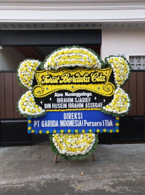 Papan Bunga Duka di Batulo