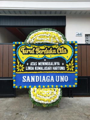 Papan Bunga Duka di Batulo